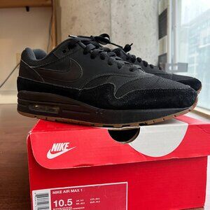 Nike Air Max 1 - Size 10.5 - Triple Black
